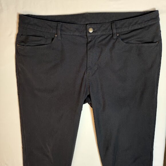 LULULEMON | ABC Slim-Fit 5 Pocket Grey Pants Warpstreme Wrinkle Resistant 36L - Picture 4 of 16